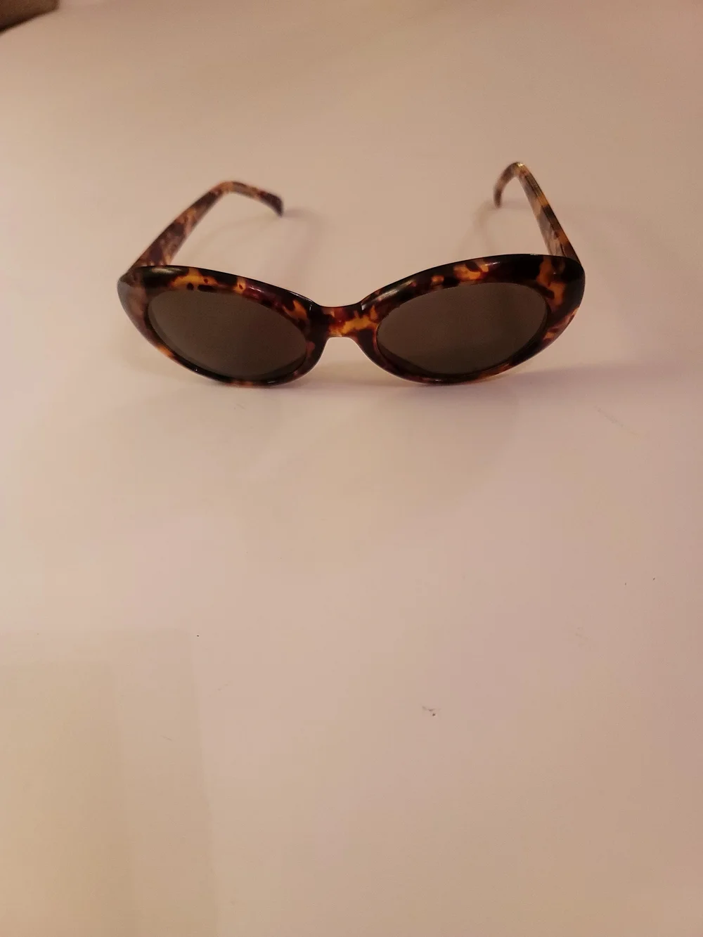 Oscar de la RentaTortoiseshell Oval Women's Sunglasses - Brown Lenses
